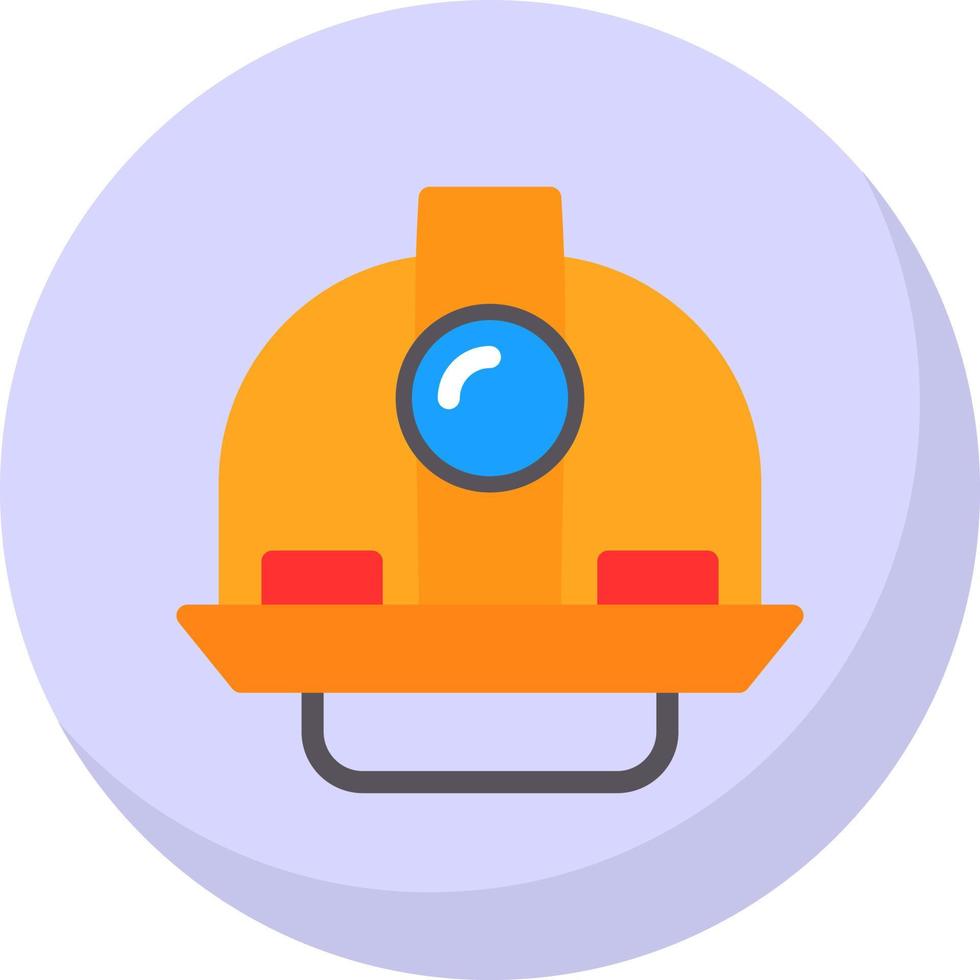 diseño de icono de vector de casco