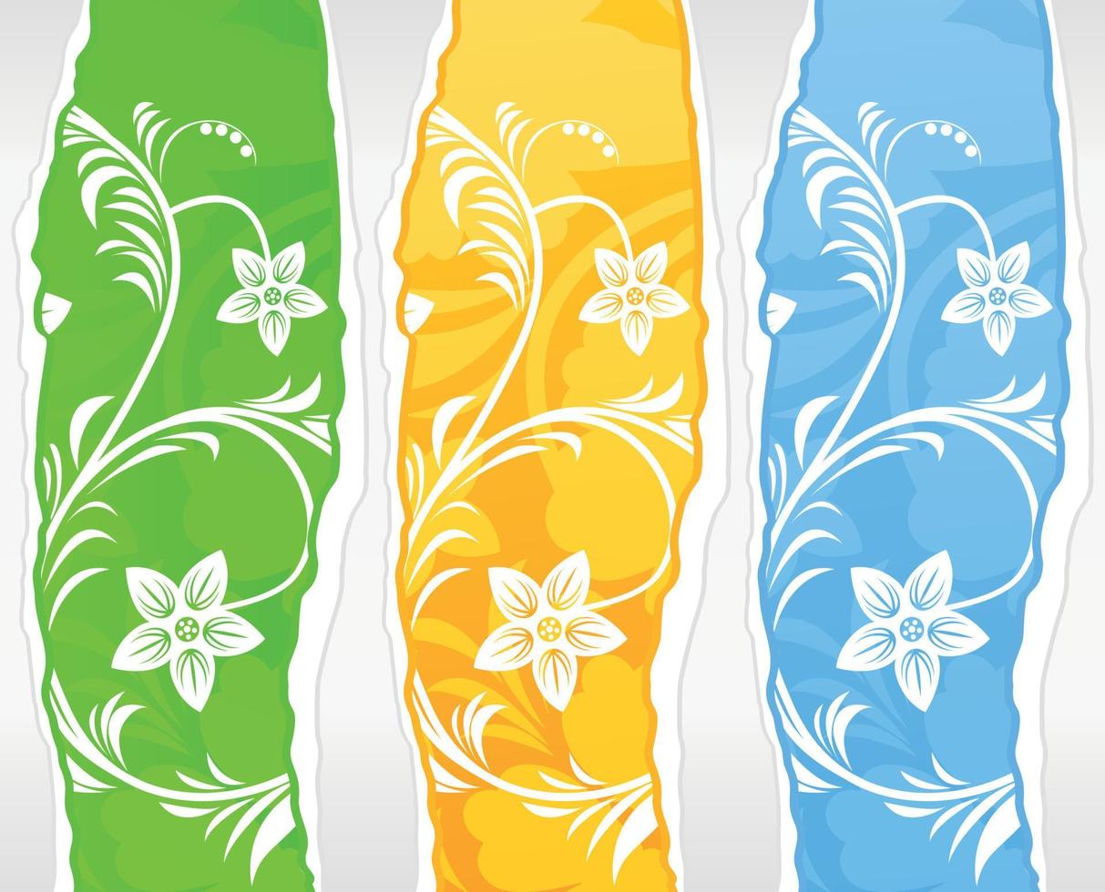 Illustration on the theme of nature vector