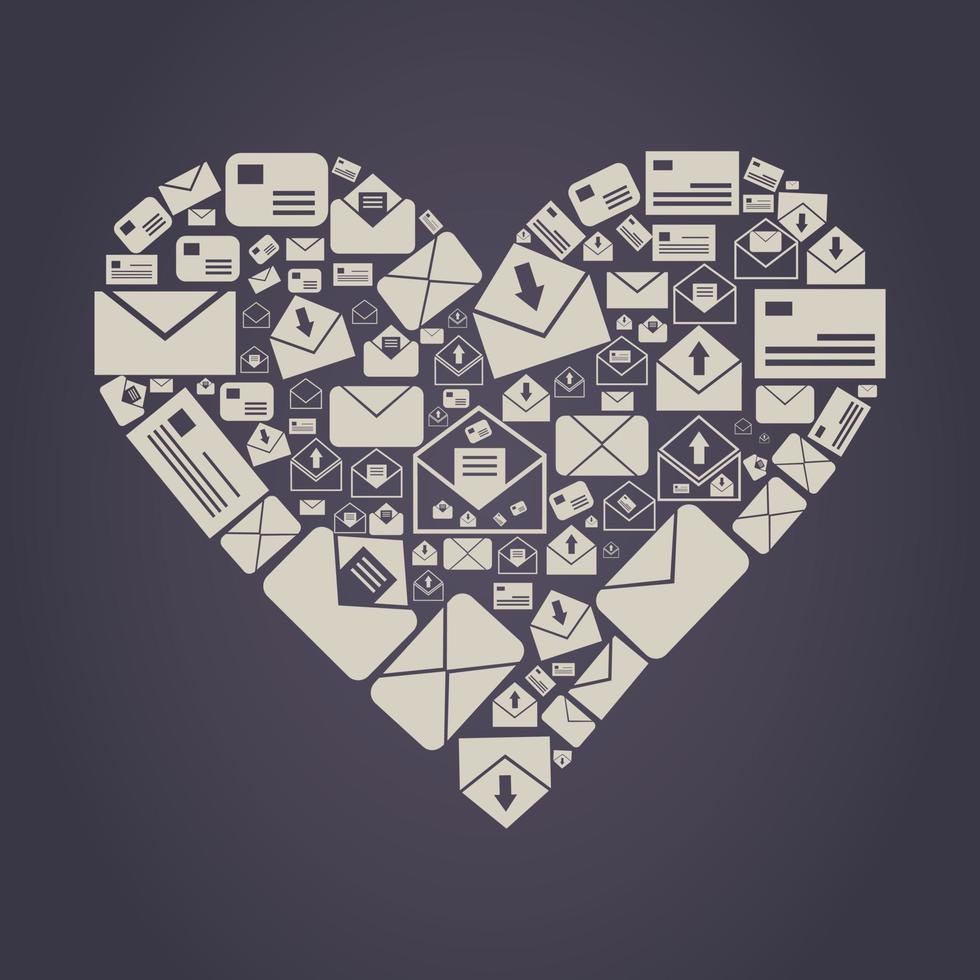 Abstraction on the office theme vector