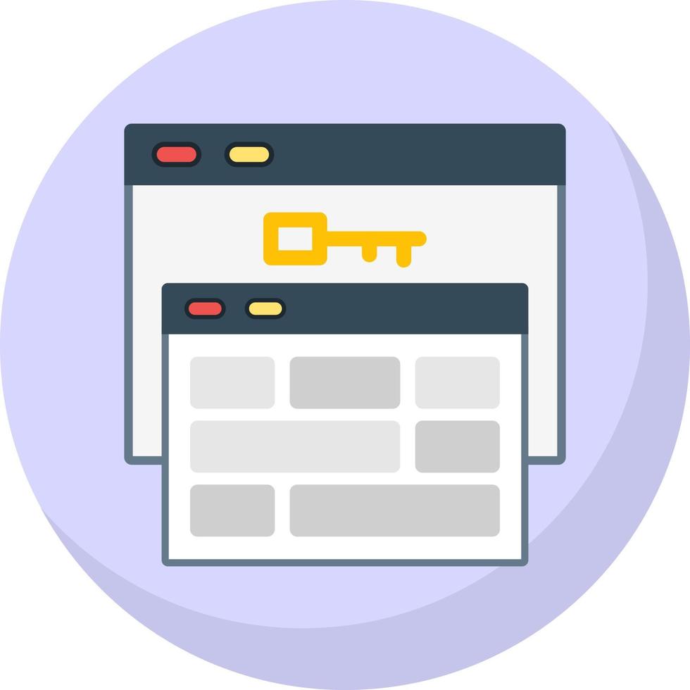 Keyword Stuffing Vector Icon Design
