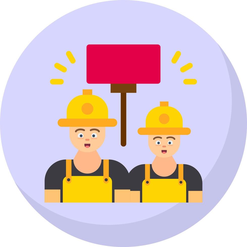 Protest Vector Icon Design