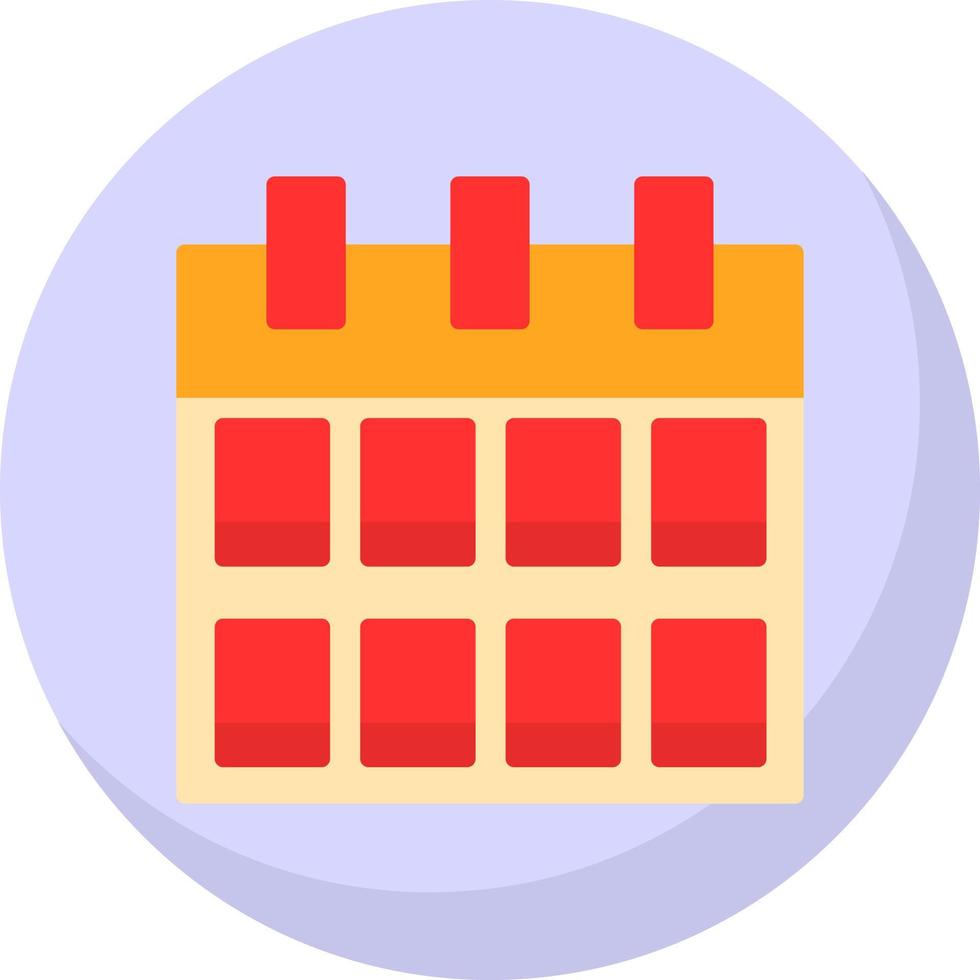 Ethiopian Calendar Vector Icon Design
