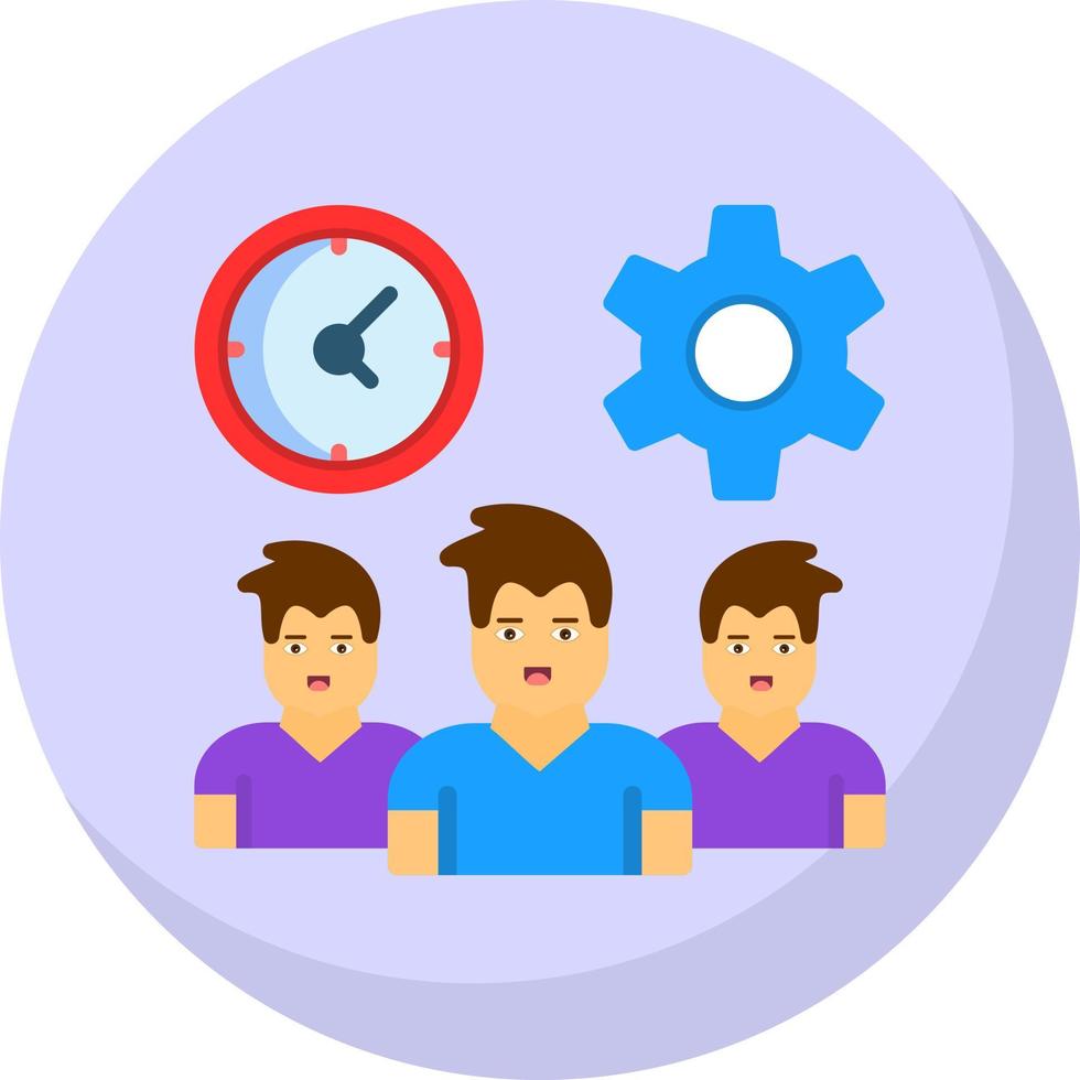 Teamwork Vector Icon Design