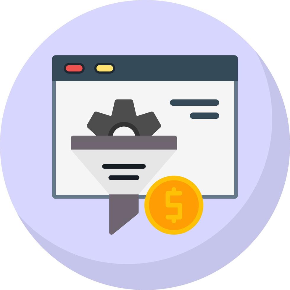 Conversion Rate Vector Icon Design