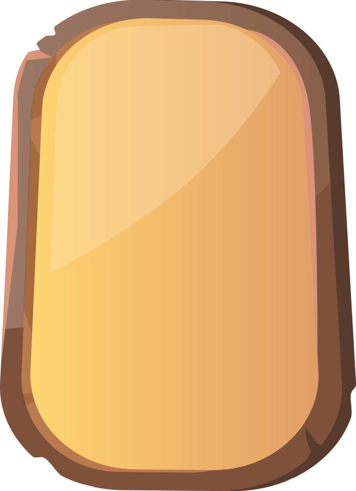 Stone board, clay tablet and Egyptian hieroglyphs vector