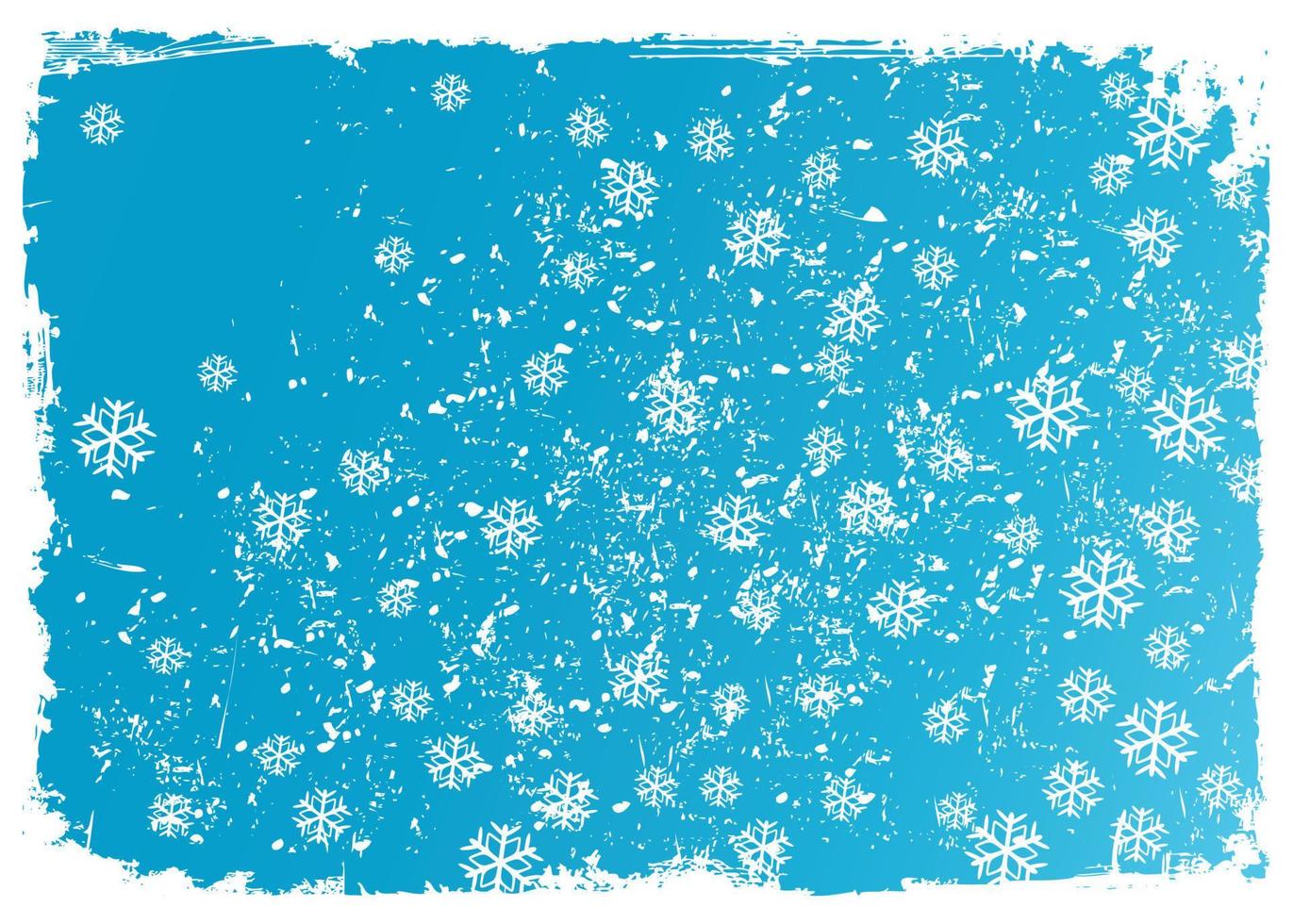 Winter background as a window by snow. vector