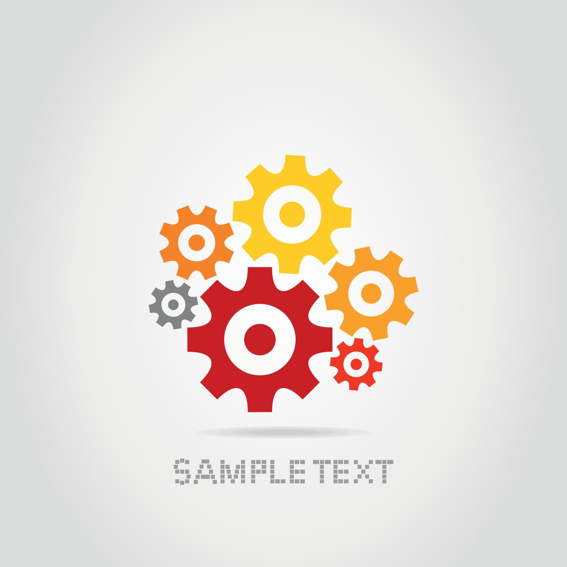 Gear wheel from tools. A vector illustration 20868291 Vector Art at