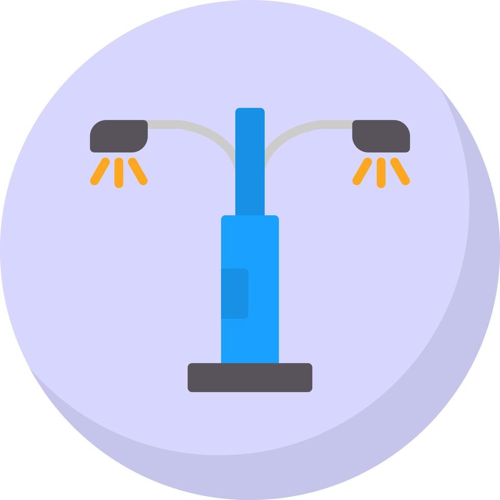 Streetlight Vector Icon Design