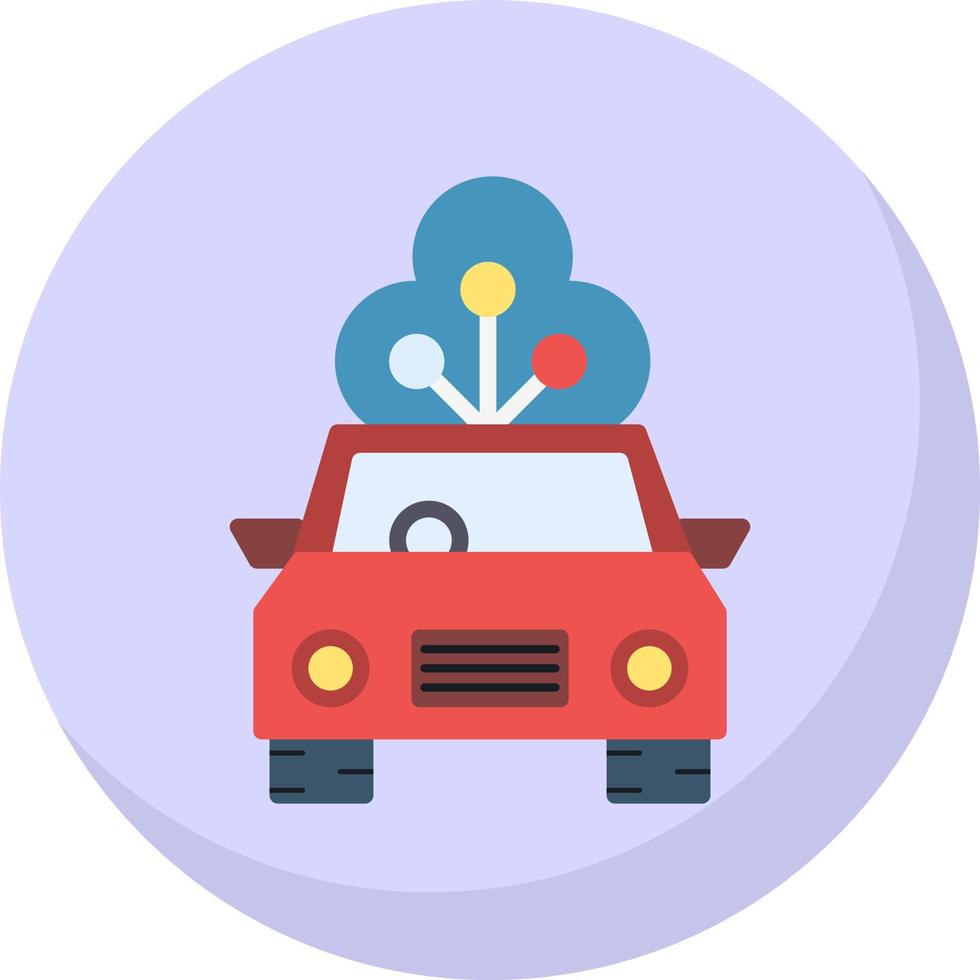 Driving Data Vector Icon Design