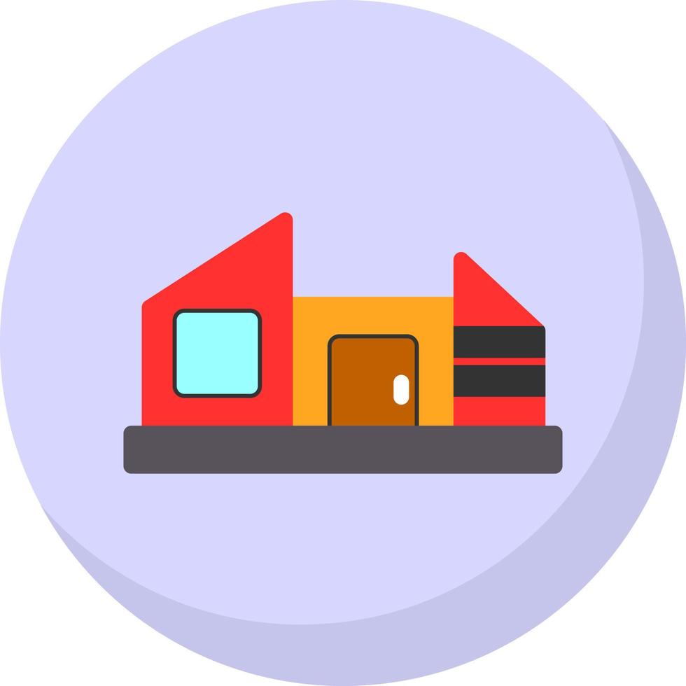 Farm House Vector Icon Design