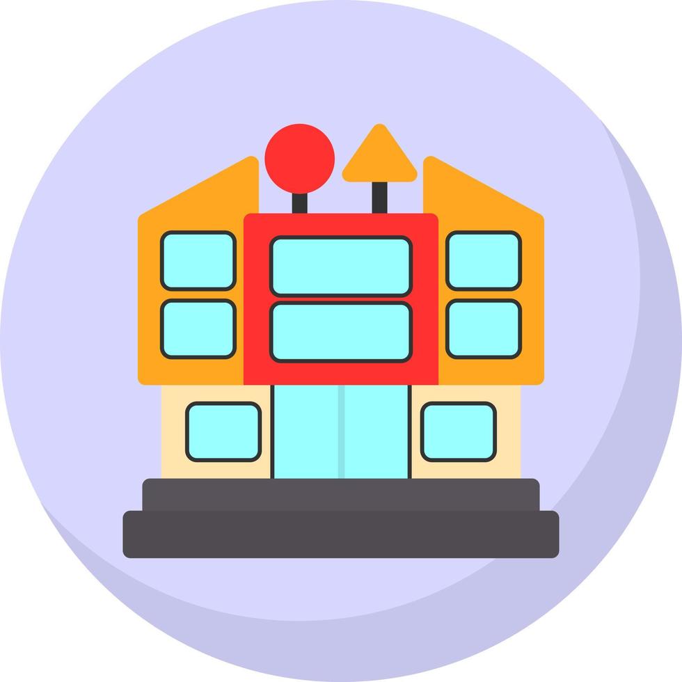 Daycare Center Vector Icon Design