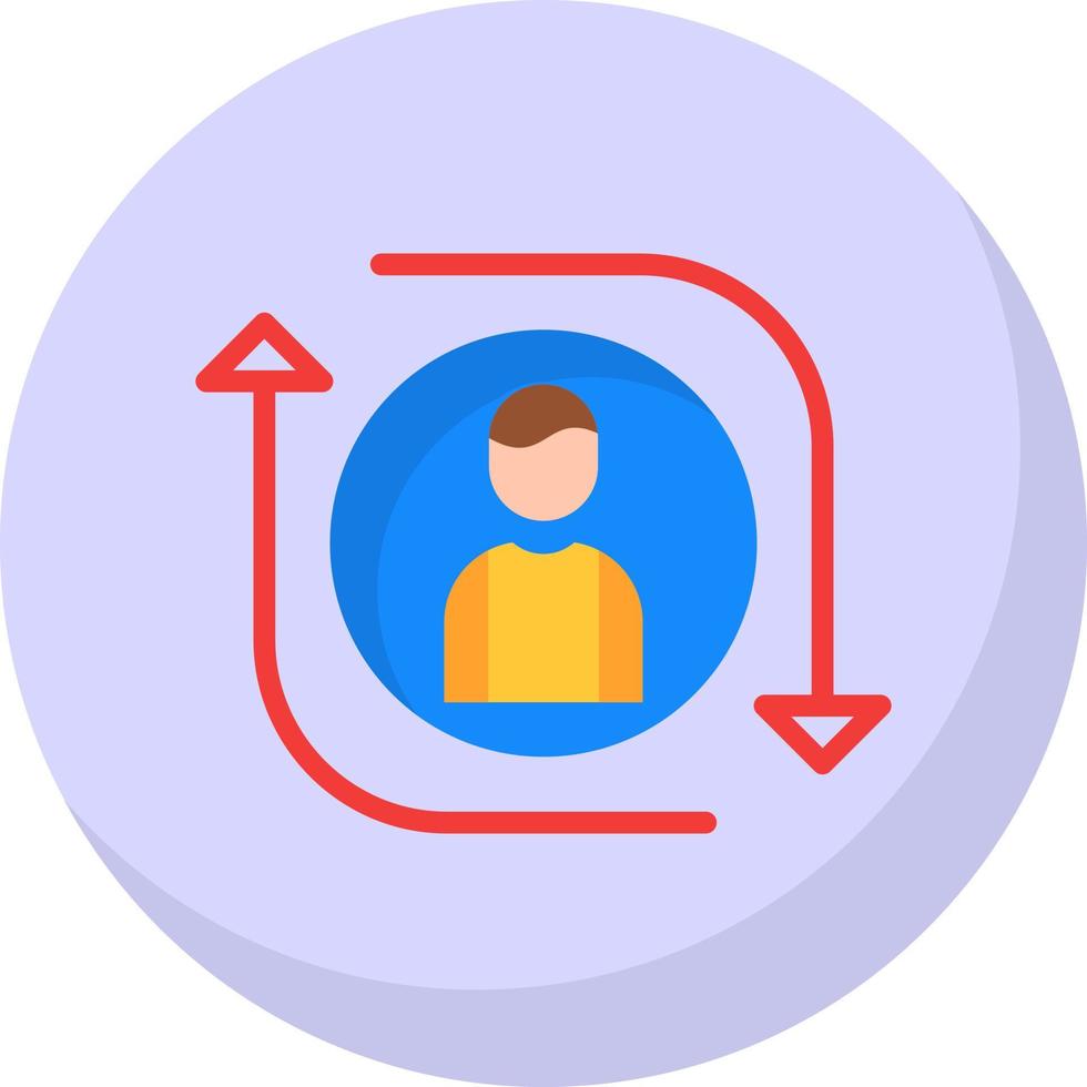 Customer Retention Vector Icon Design