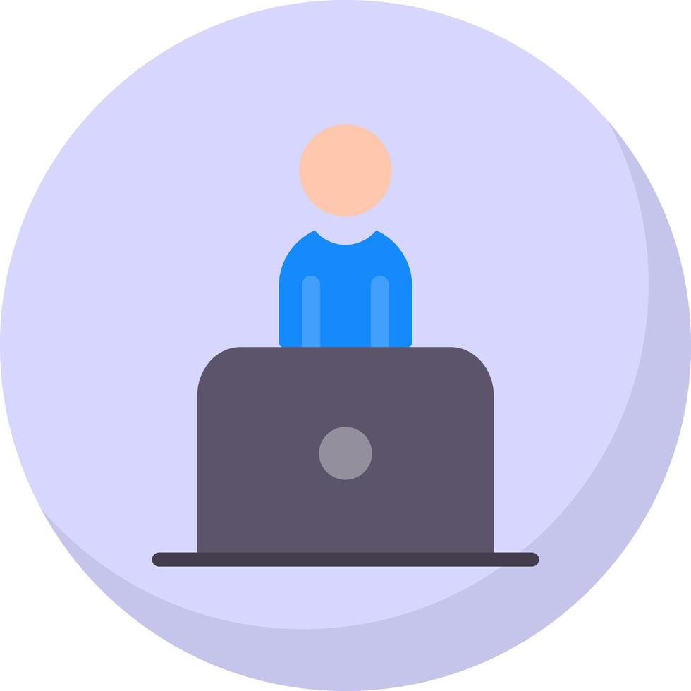 Freelancing Vector Icon Design