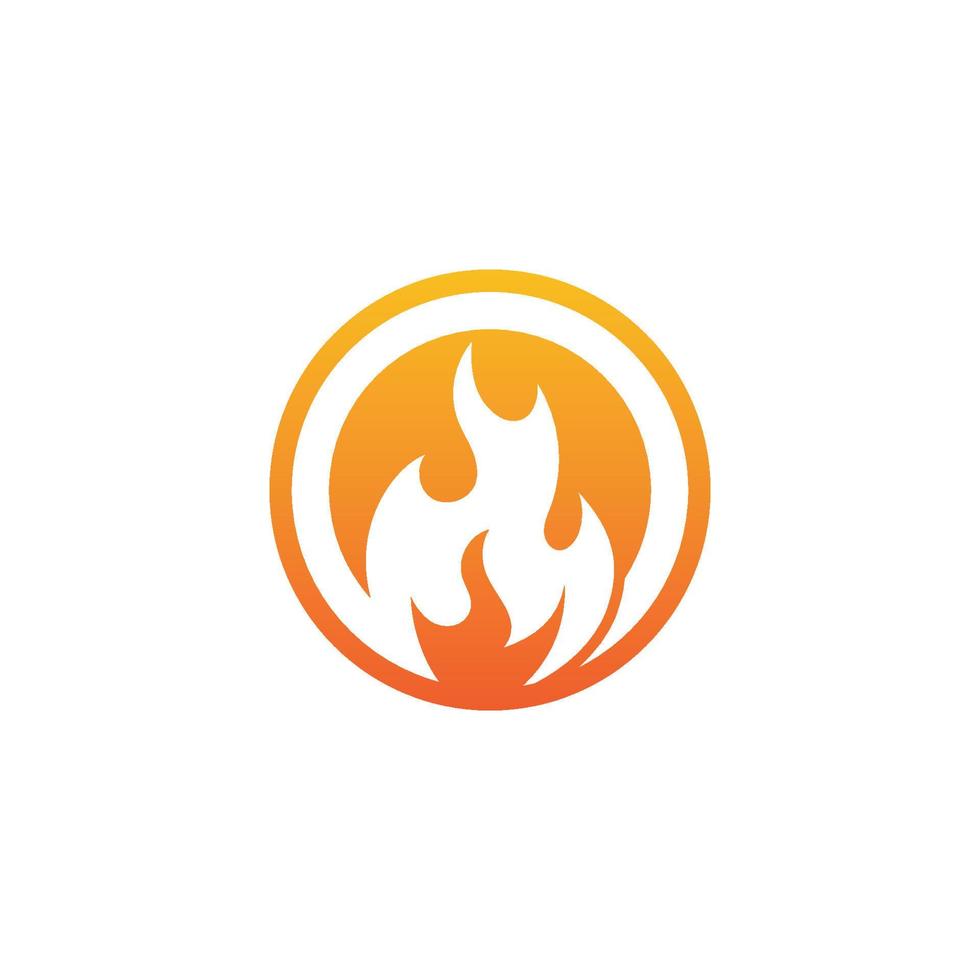 Fire flame vector illustration design