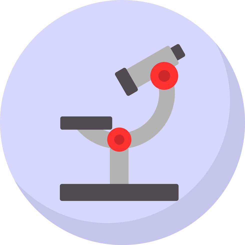 diseño de icono de vector de microscopio