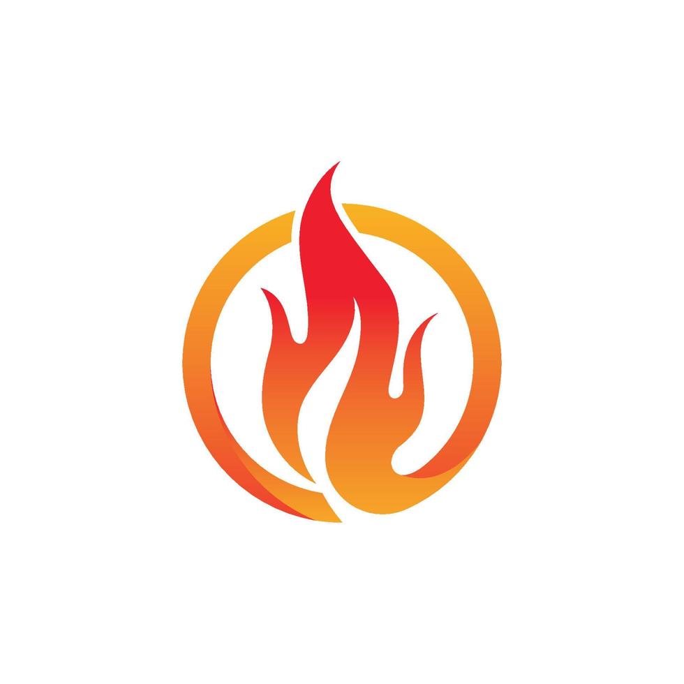 Fire flame vector illustration design