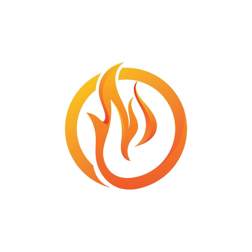 Fire flame vector illustration design