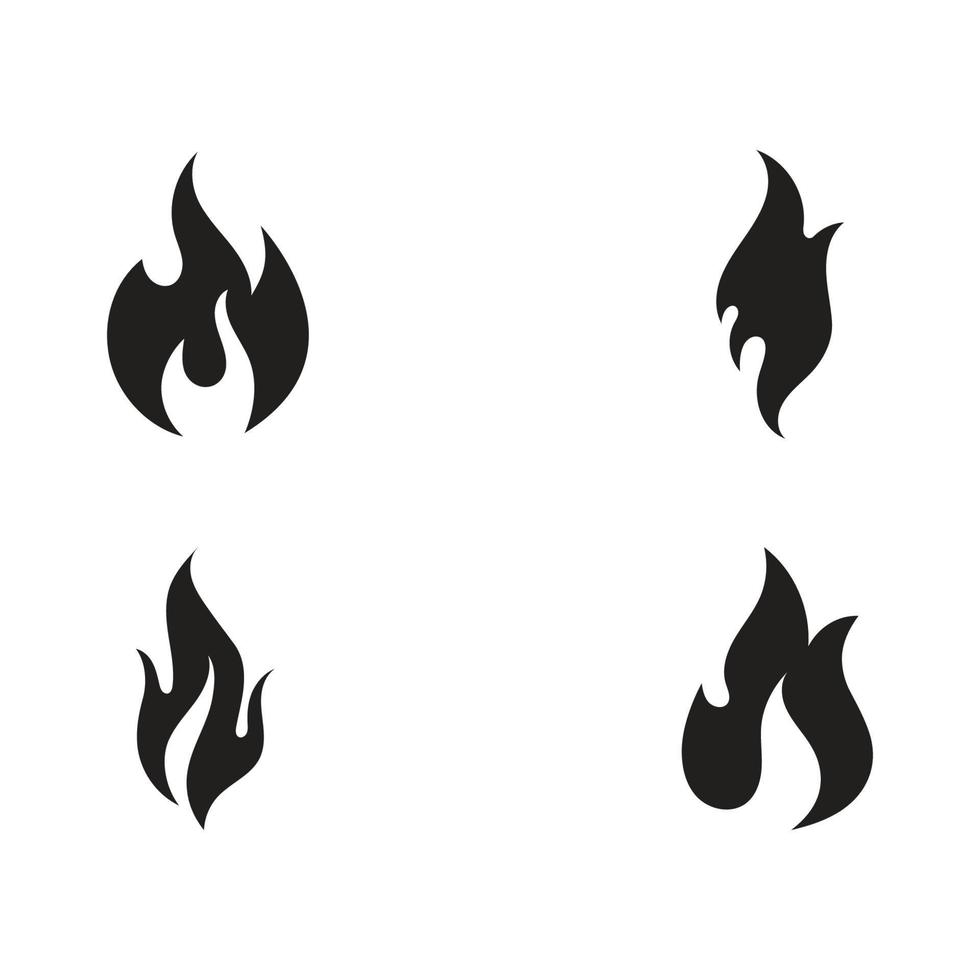 Fire flame vector illustration design