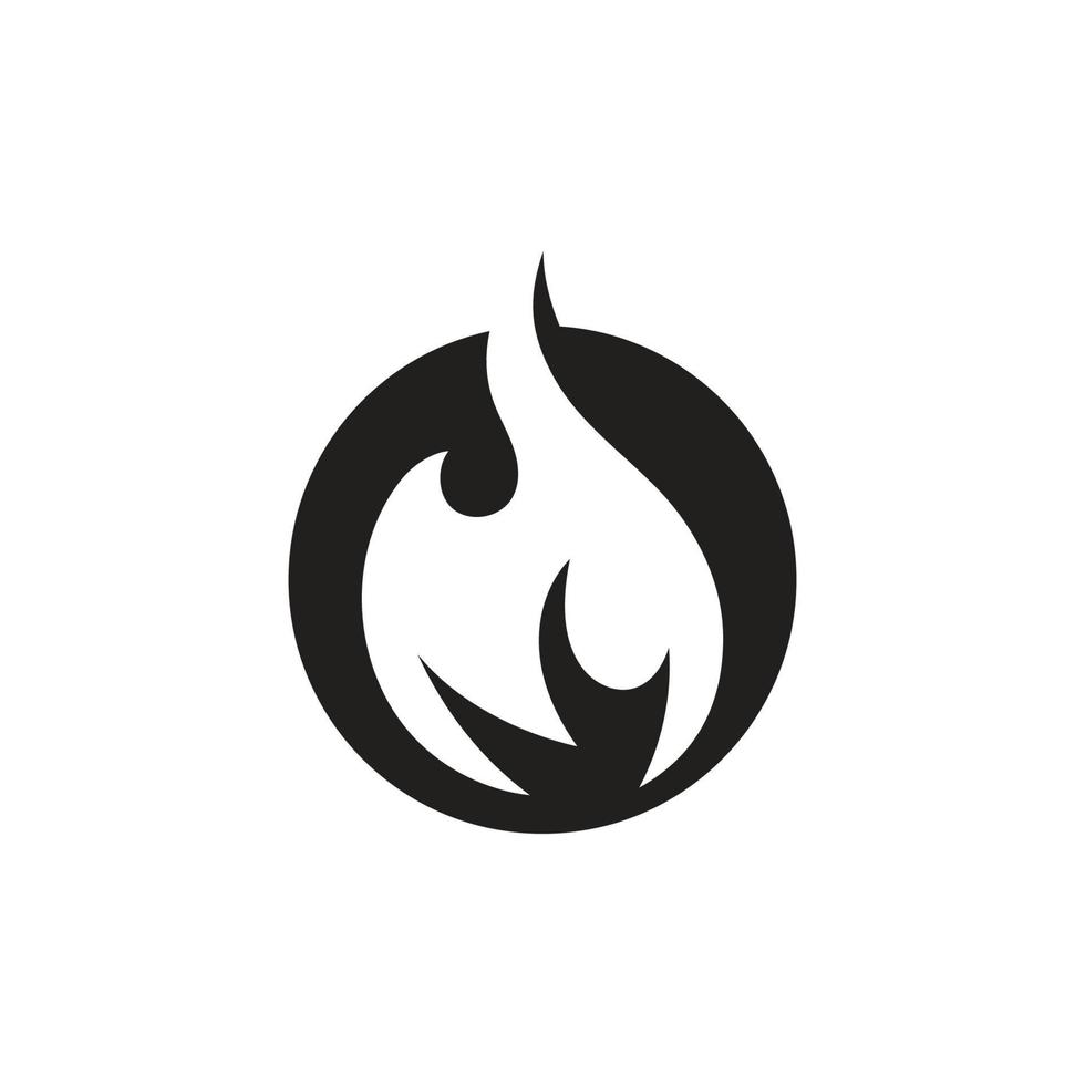 Fire flame vector illustration design
