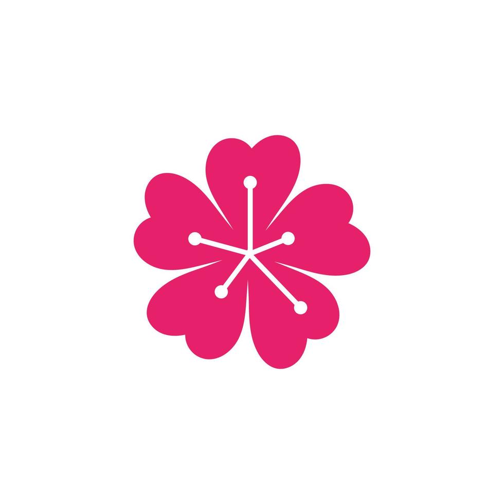 flower vector icon design