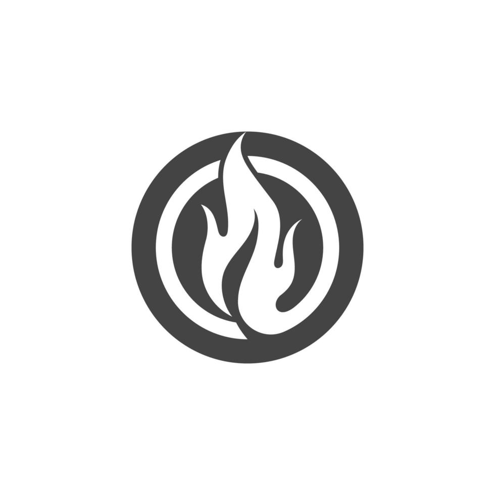 Fire flame vector illustration design