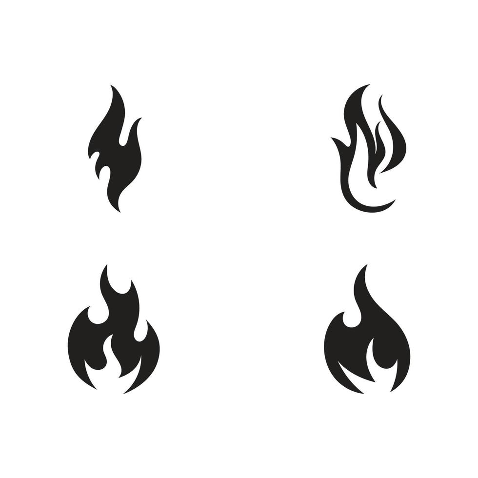 Fire flame vector illustration design