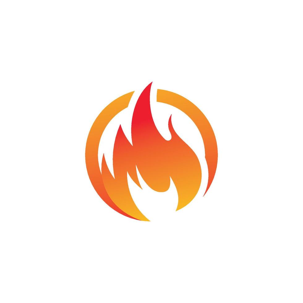 Fire flame vector illustration design