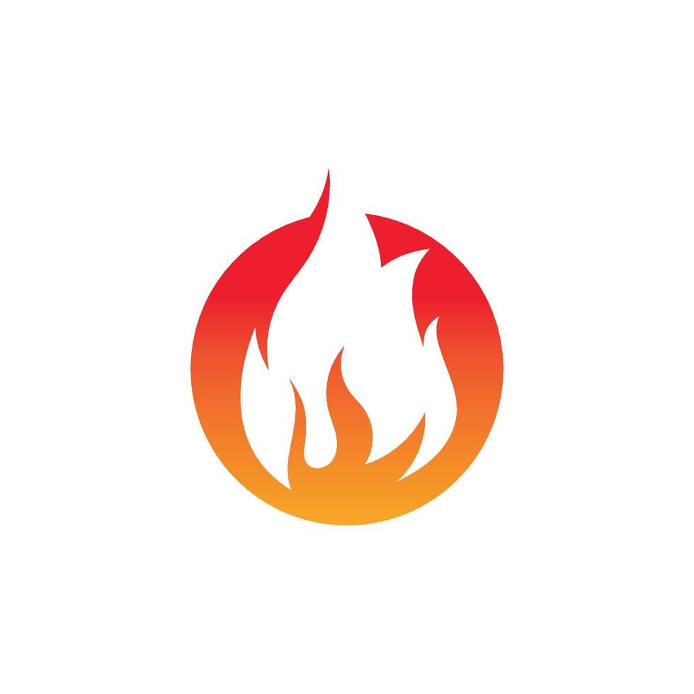 Fire flame vector illustration design