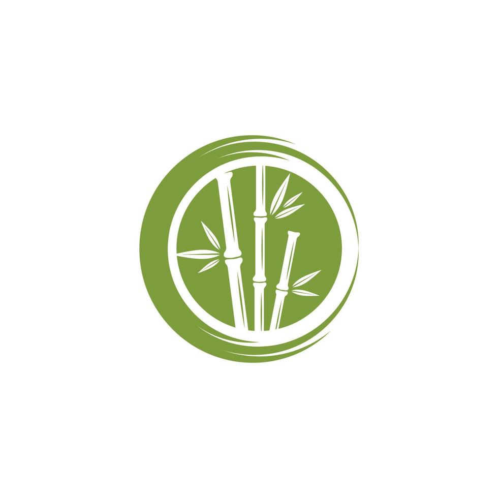 Bamboo Logo Template vector icon