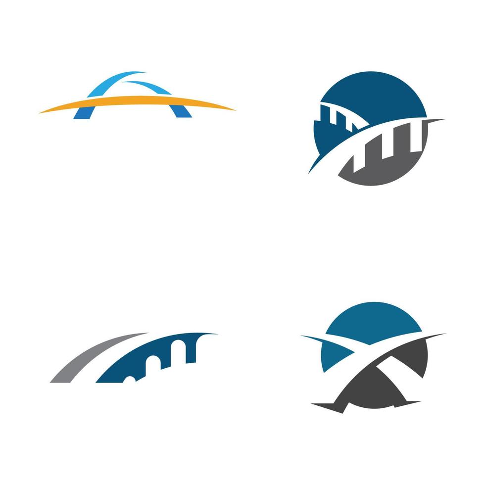 Bridge Logo Template vector icon