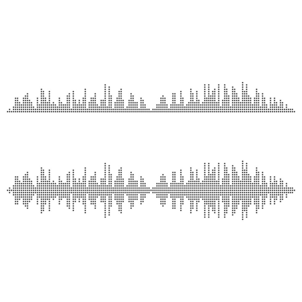 Sound waves vector icon illustration