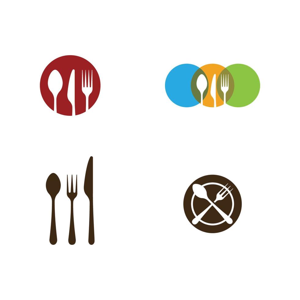 stock de icono de tapa de comida vector