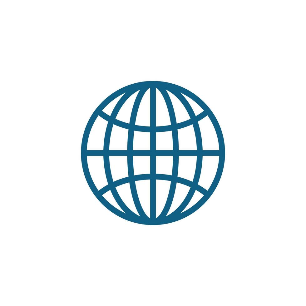 Wire World Logo Template vector