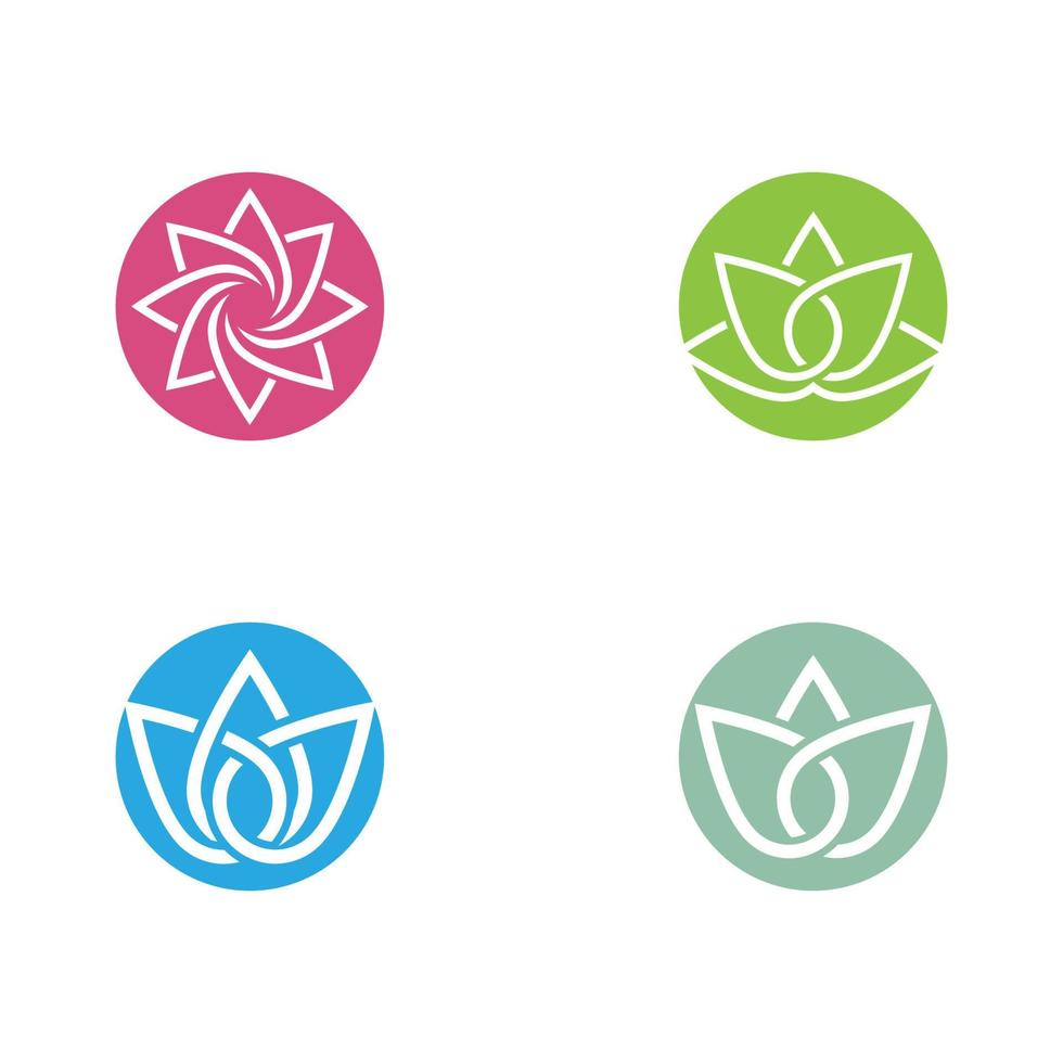 Beauty Vector lotus icon