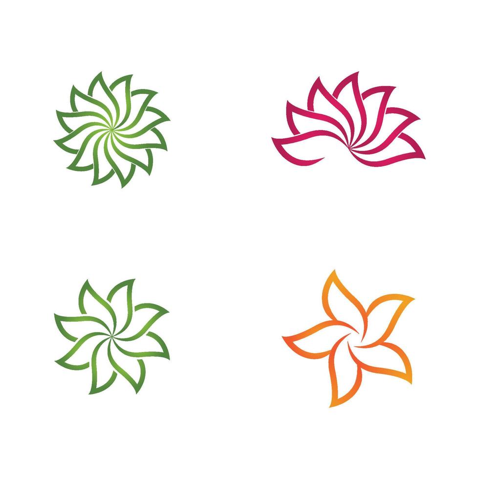 Beauty Vector lotus icon