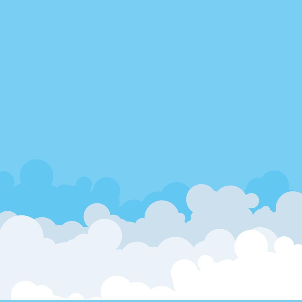 Cloud template vector