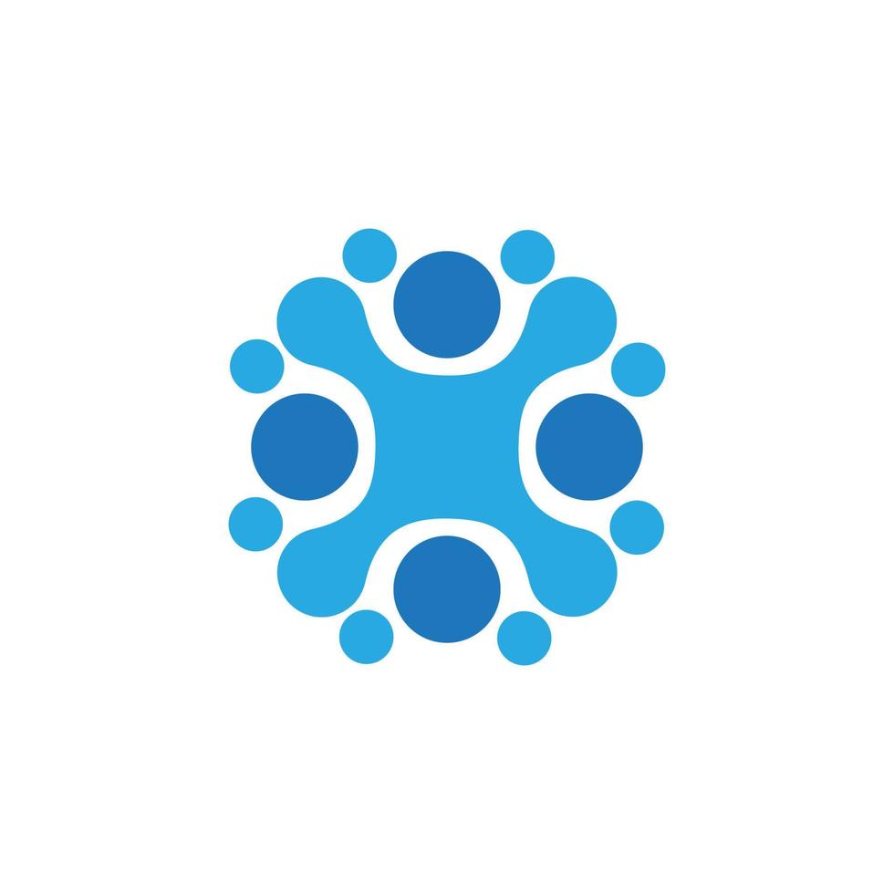 Molecule vector illustration design