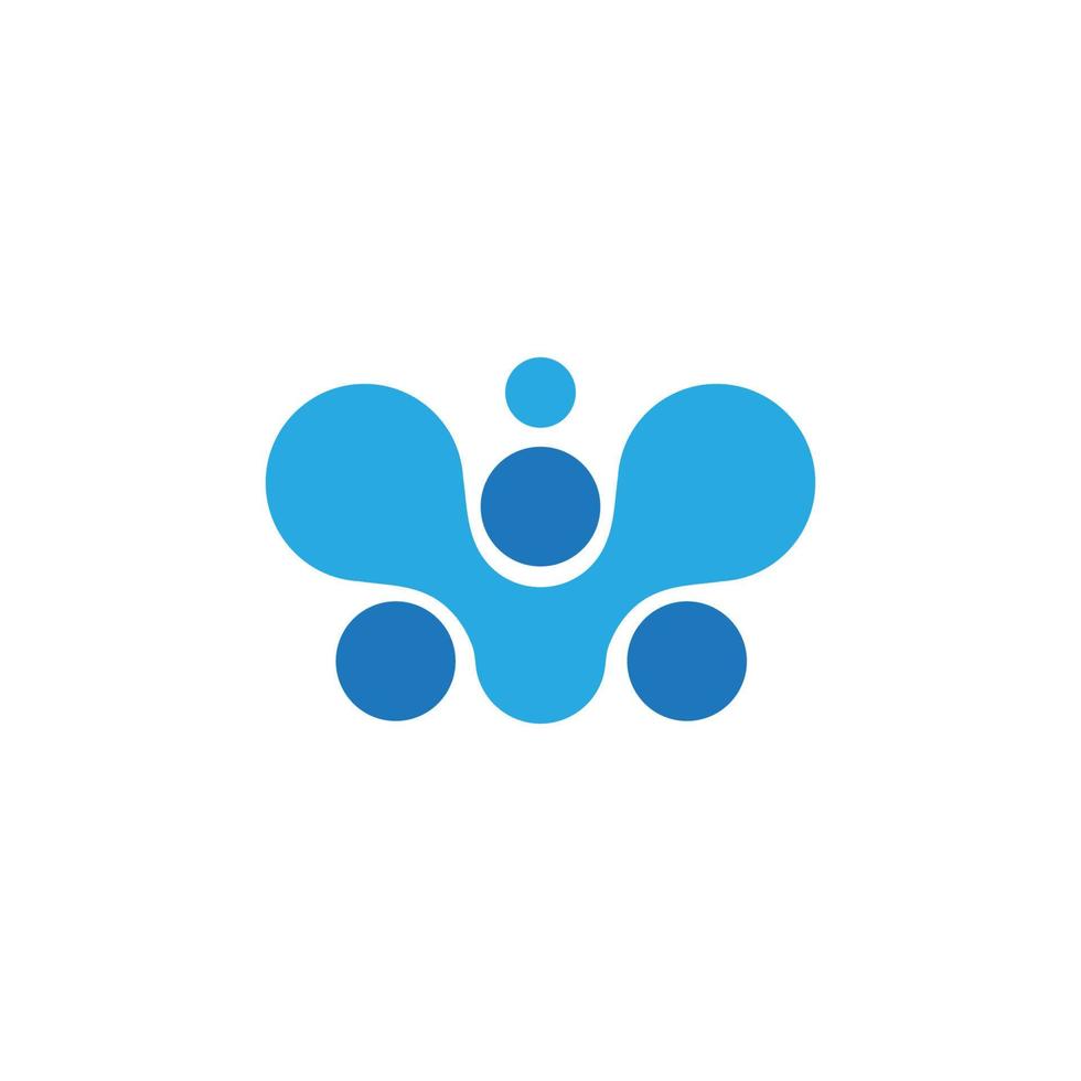 Molecule vector illustration design