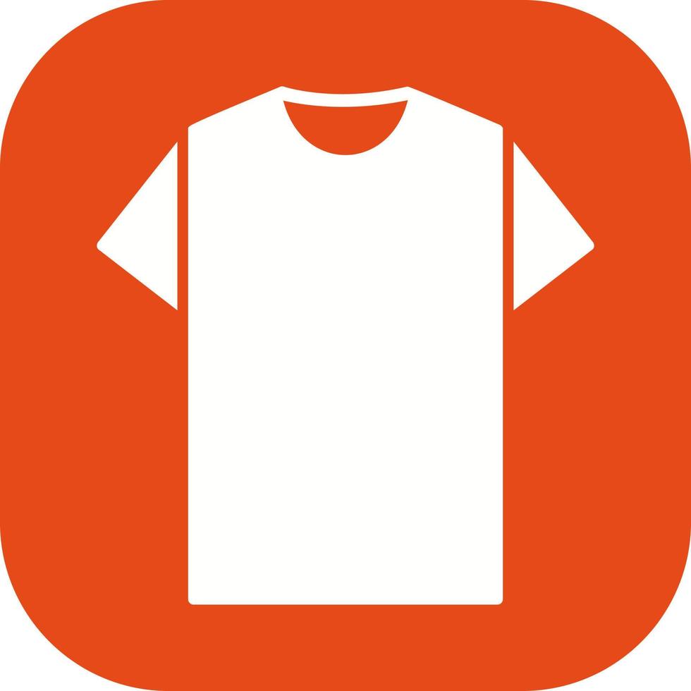 Plain T Shirt Unique Vector Icon