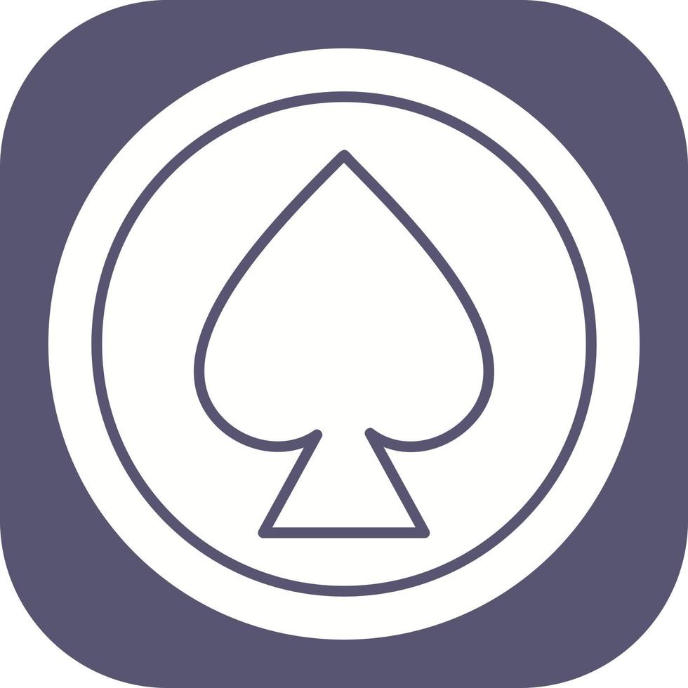 Spade Unique Vector Icon