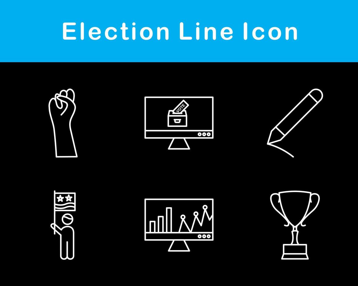 elección vector icono conjunto