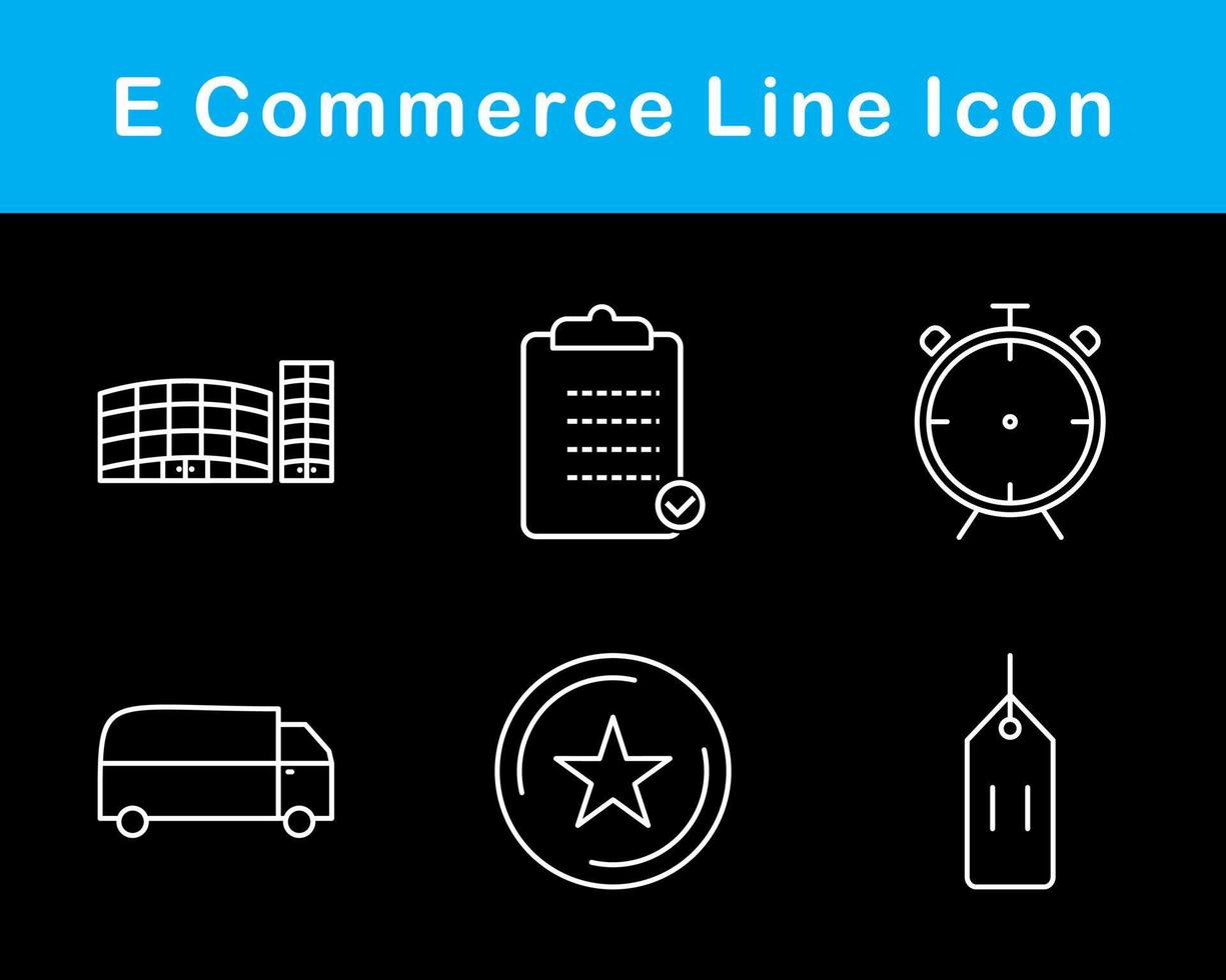 E Commerce Vector Icon Set