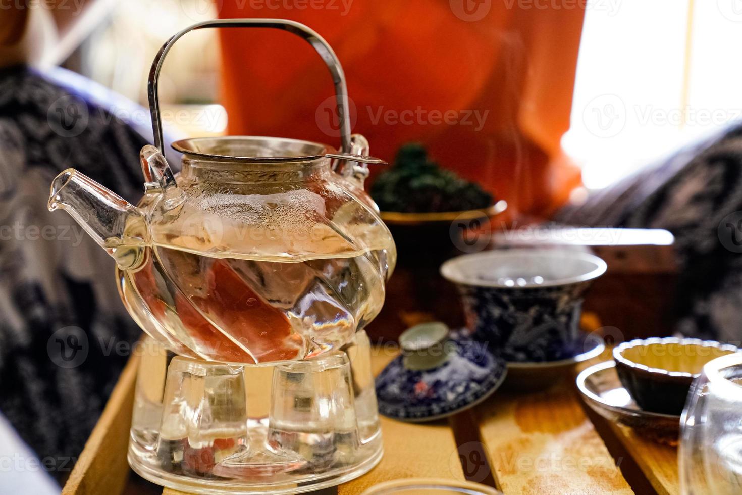 Traditional Chinese Tea Cere photo