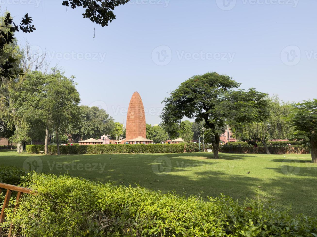 view of Jallianwala bagh memorial in Amritsar, India photo