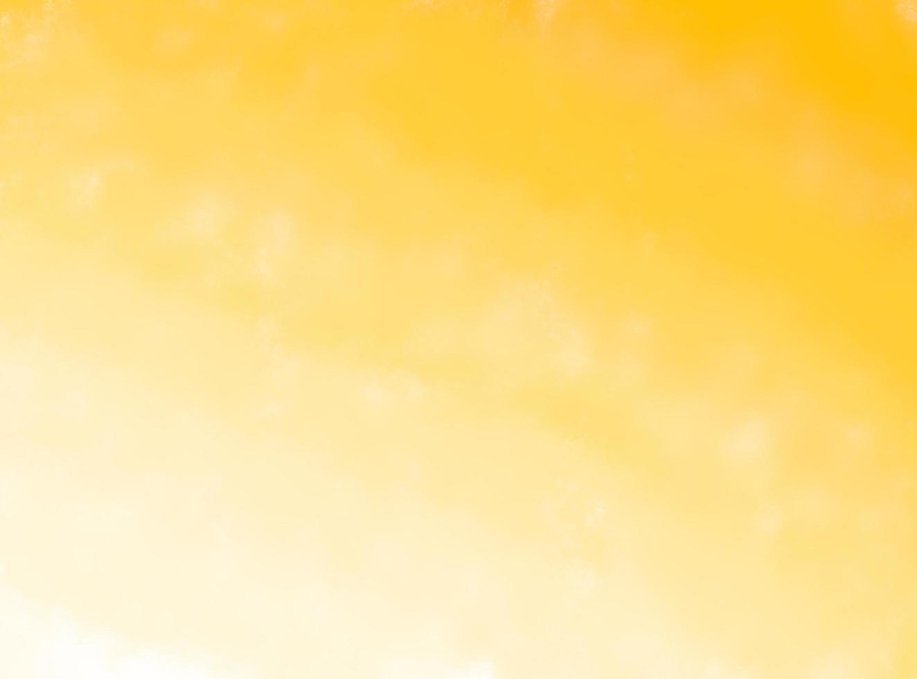 Yellow stain on white background hand painted abstract watercolor texture photo