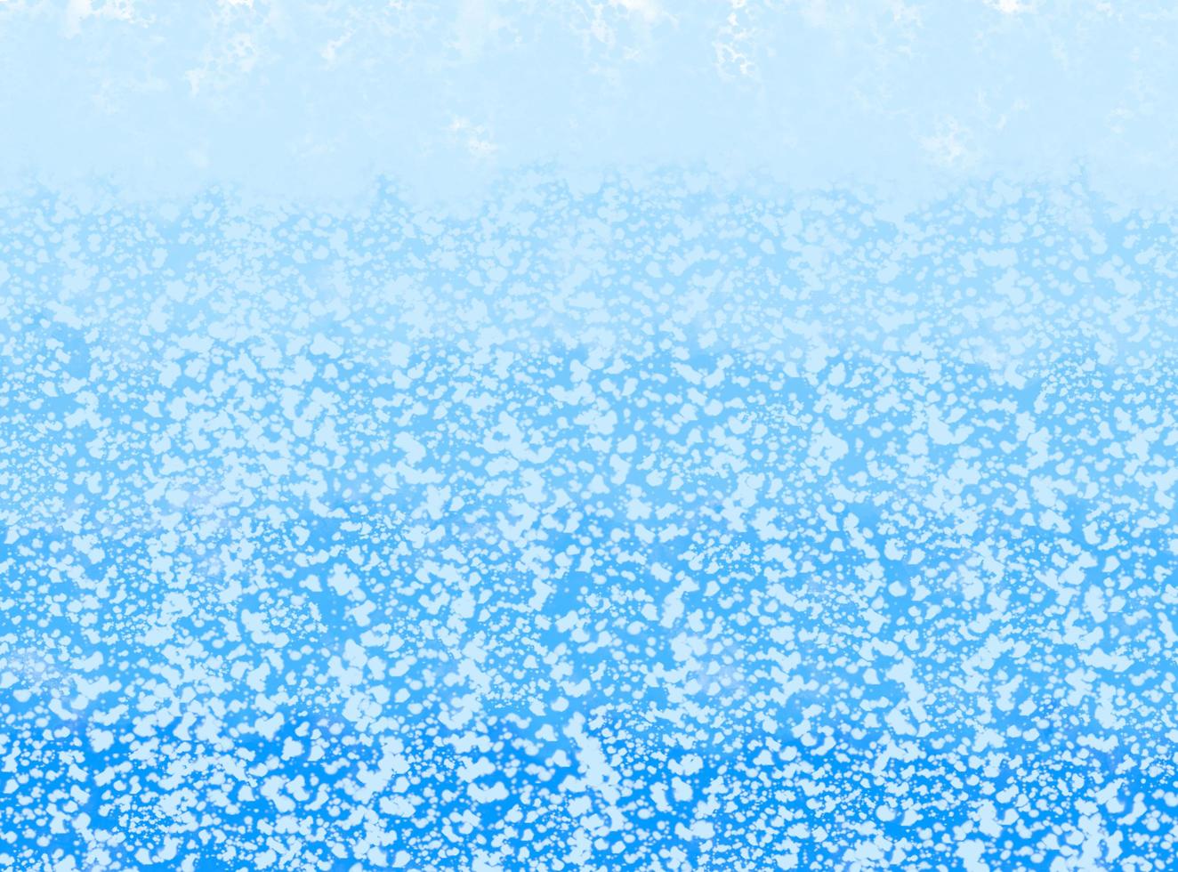Abstract blue watercolor texture background with snow white effect photo