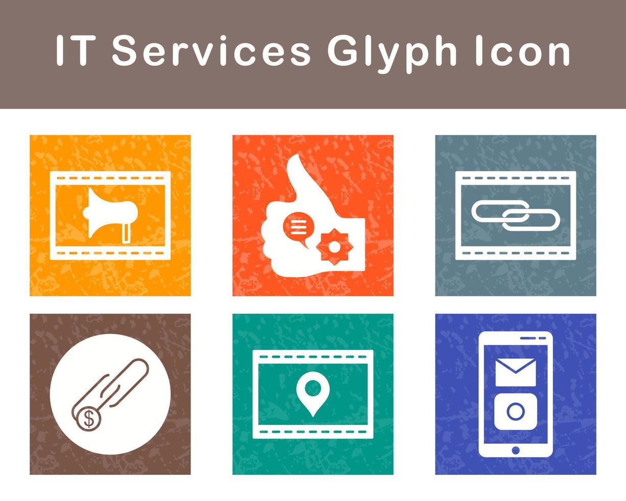 IT Services Vector Icon Set