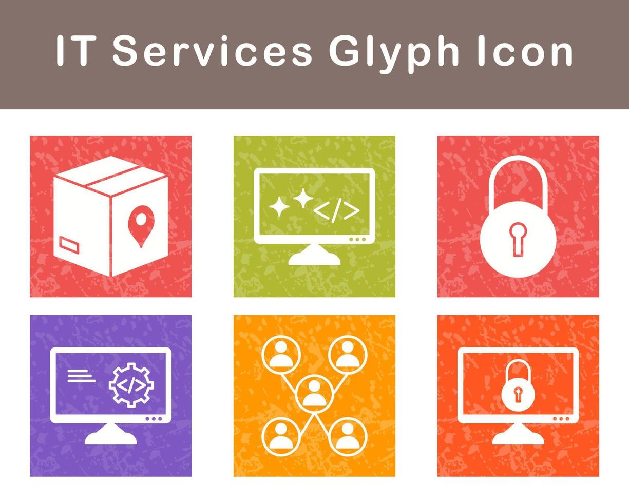 IT Services Vector Icon Set