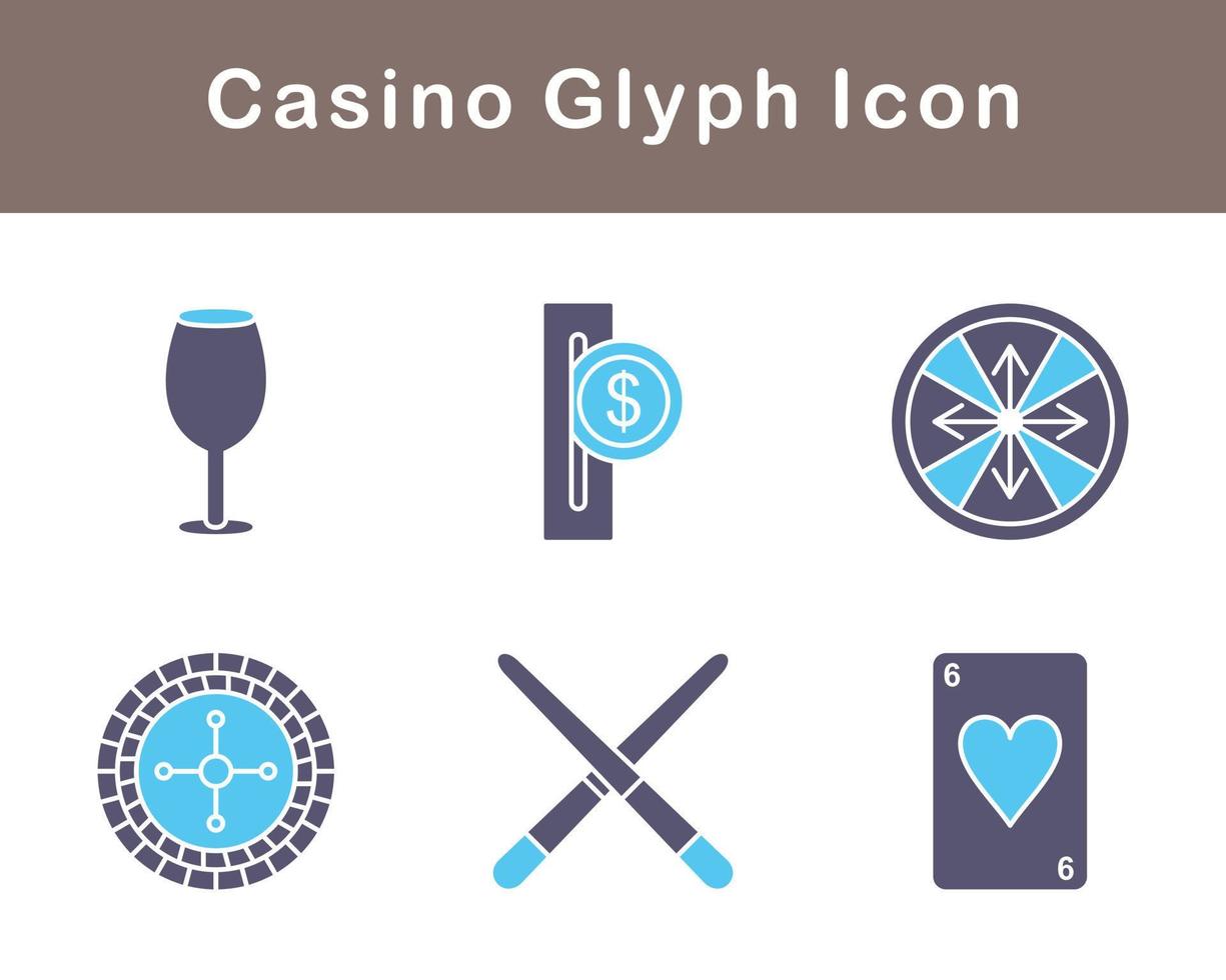 Casino Vector Icon Set