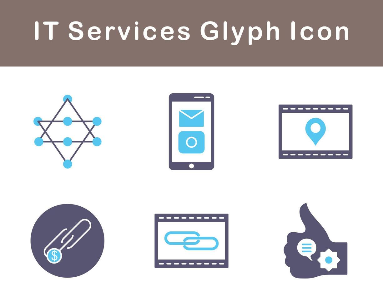 IT Services Vector Icon Set